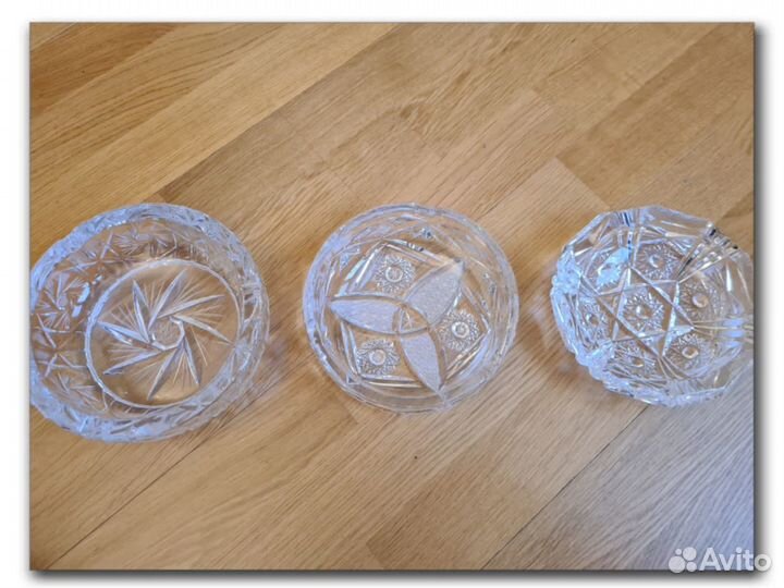 Хрустальная пепельница