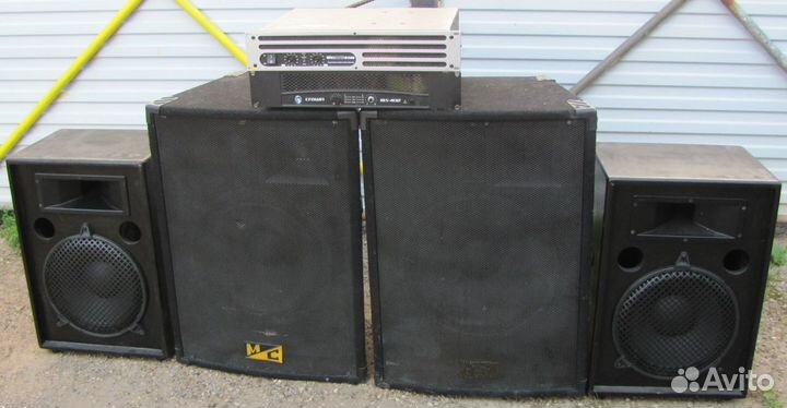 Колонки FA+MC 2000W 4шт 12-15