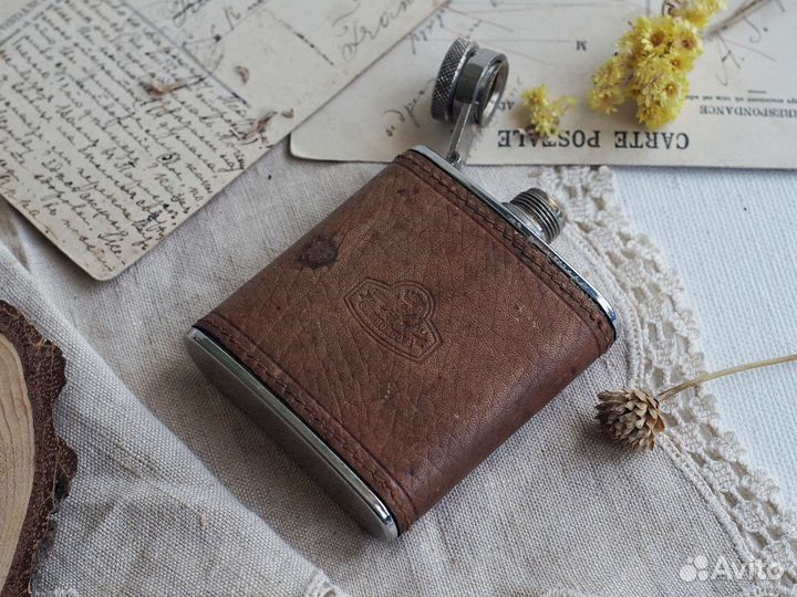 Фляжка Италия карманная, редкая