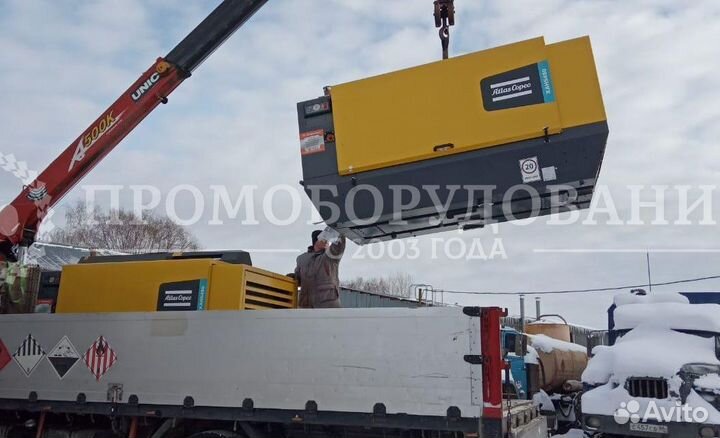 Дизельный компрессор Atlas Copco 350 на 12 Бар