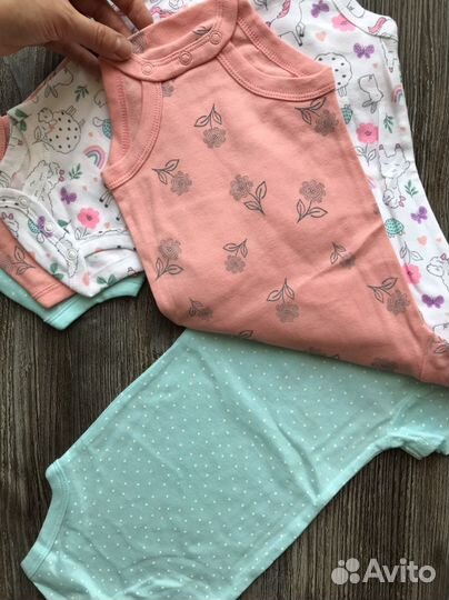 Набор боди Carters(сша), Newborn