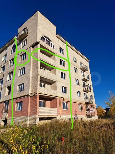 1-к. квартира, 46 м², 4/5 эт.