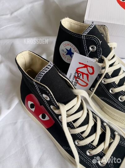 Кеды Converse Comme des Garcons Play Chuck 70 Hi