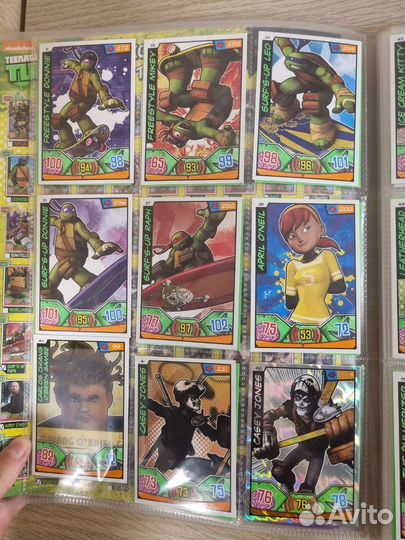 Черепашка-ниндзя карточки