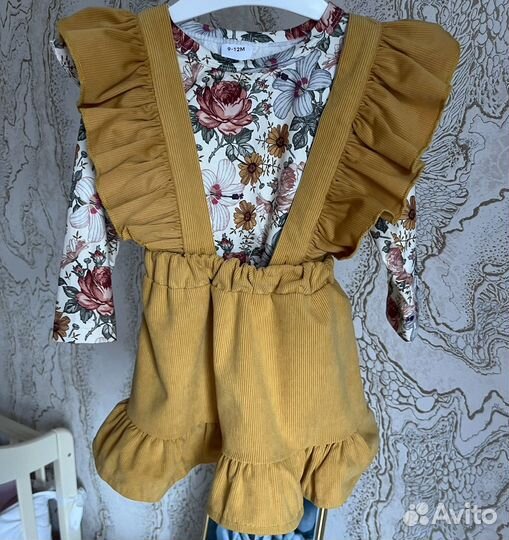 Платье для девочки 86