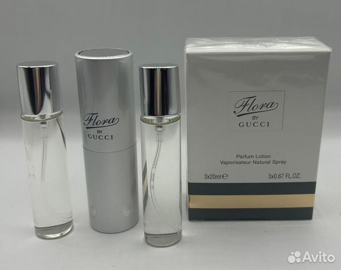 Gucci flora 3 по 20 ml