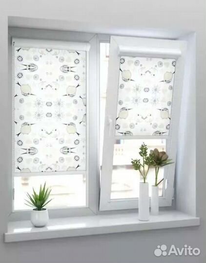 Кассетные рулонные шторы