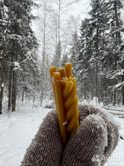 Свечи восковые церковные