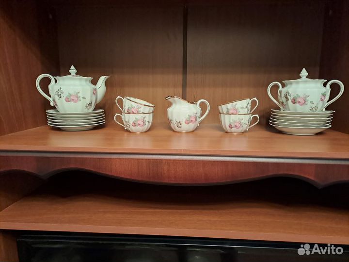 Чайный сервиз вербилки СССР