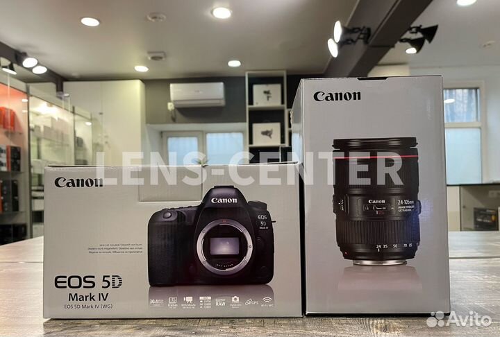 Новый Canon EOS 5D Mark IV EF 24-105mm F/4L IS II