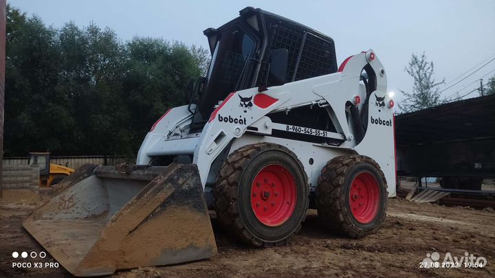 Аренда мини погрузчика bobcat
