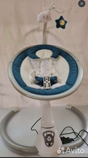 Детские электронные качели для новорожденных