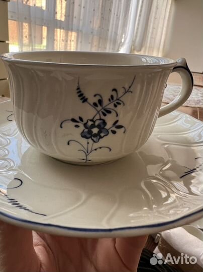 Люксембург чайные пары 12 villeroy boch luxemburg