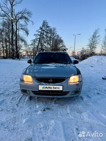 Hyundai Accent 1.5 МТ, 2005, 265 000 км