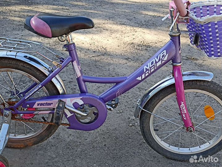 Детский велосипед новатрек vector16