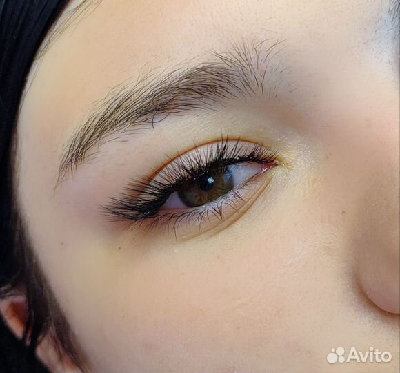 Наращивание ресниц модель