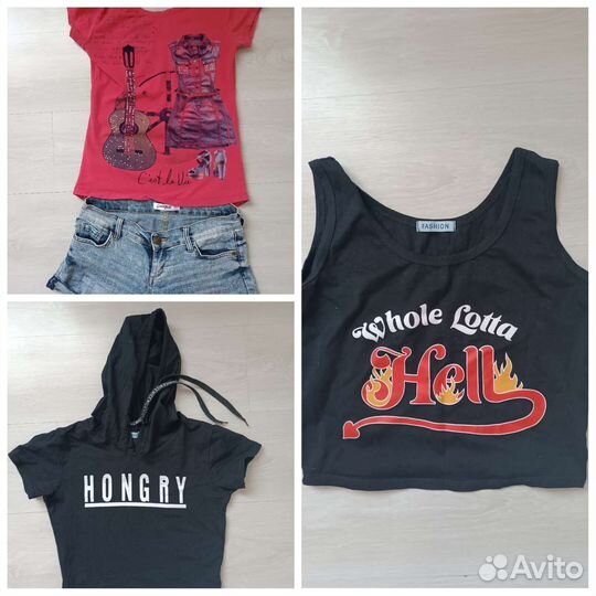 Вещи пакетом на девочку 12-14 лет