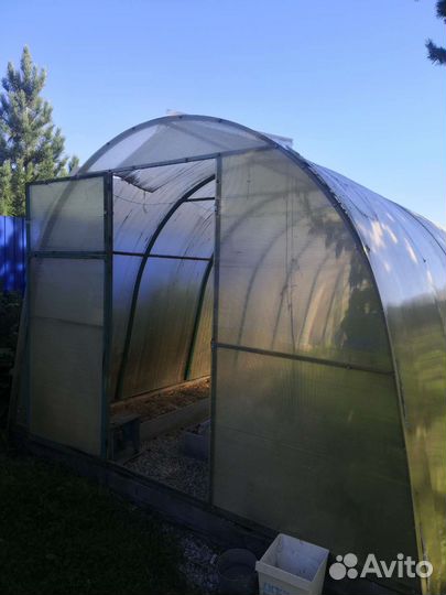 Теплица поликарбонат бу