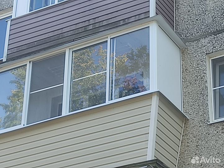 Остекление балконов и лоджий под ключ