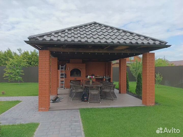 Остекление беседок