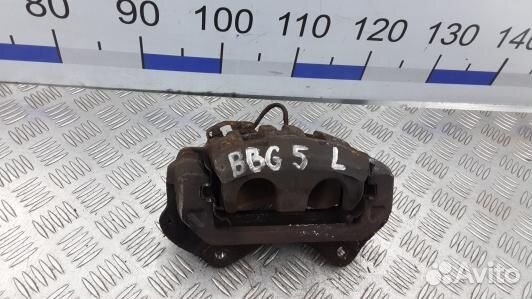 Суппорт тормозной передний левый mitsubishi L200 K