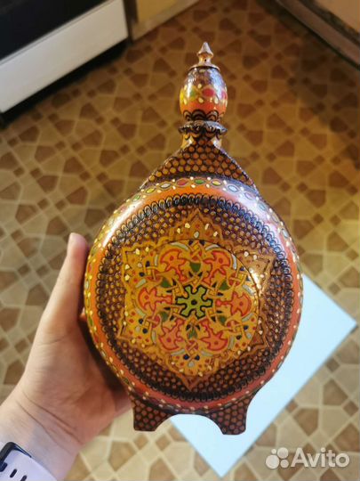 Фляга деревянная