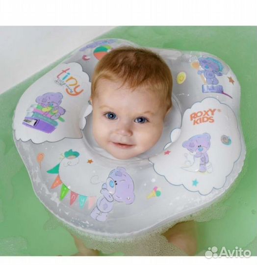 Круг для купания новорожденных roxy kids