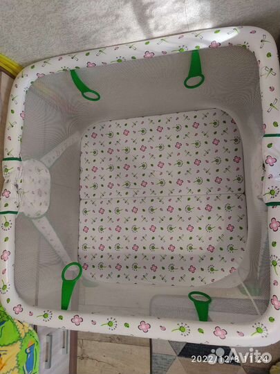 Манеж детский складной