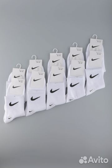 Носки nike белые