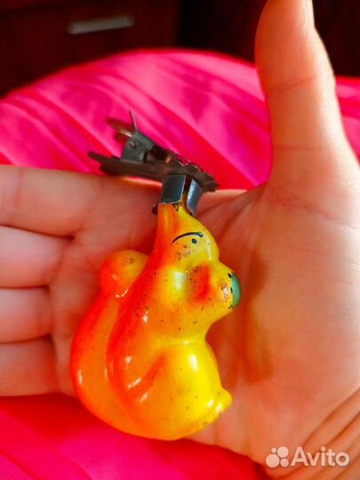 Белка ёлочная игрушка СССР