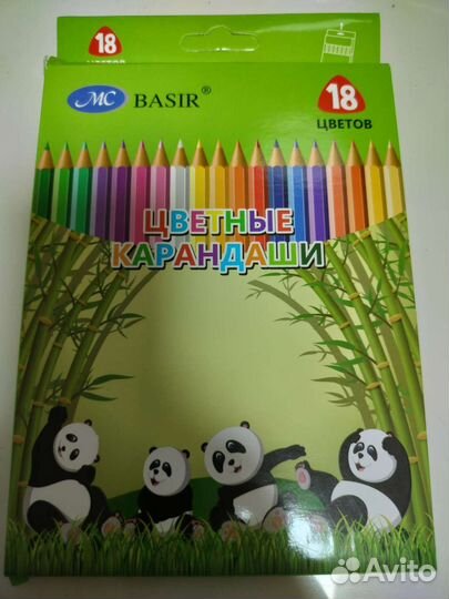 Набор цветных карандашей