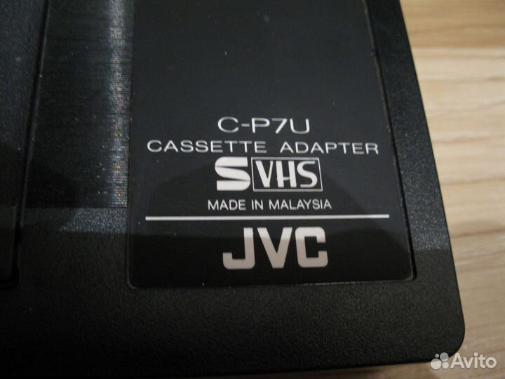 VHS адаптер jvc c-p7u