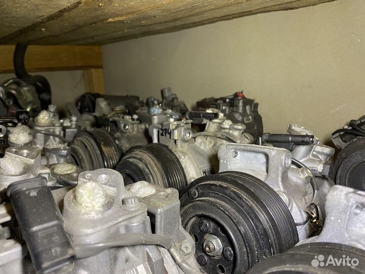 Компрессор кондиционера Mercedes Benz