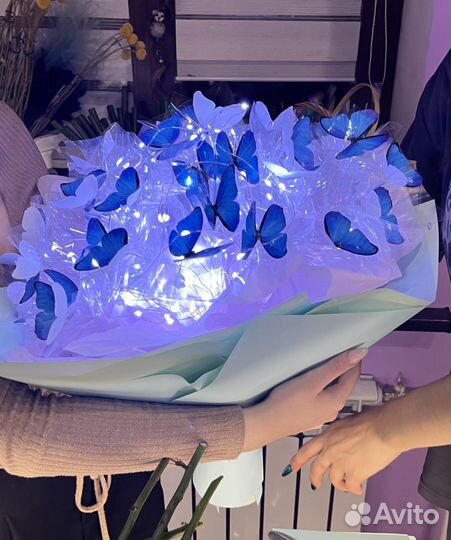 Букет из бабочек