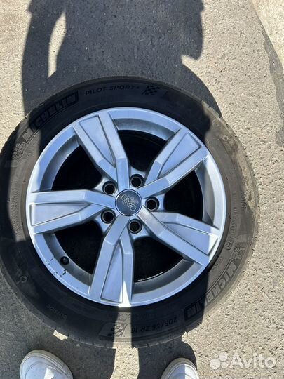 Диски Audi с резиной Michelin R16 на VAG