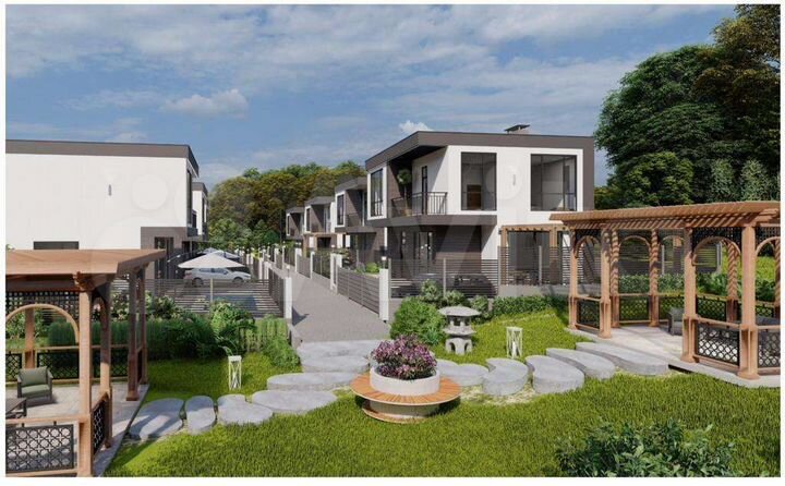 Коттедж 140 м² на участке 3 сот.