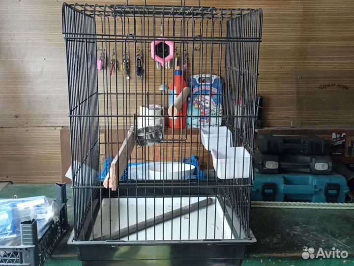 Клетка для попугая бу