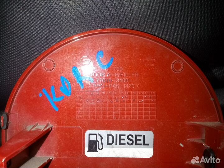 Люк бензобака ssangyong actyon NEW 2011