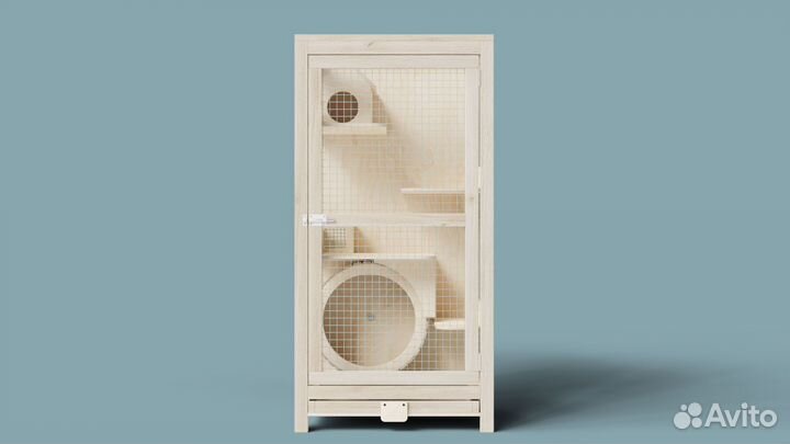 Клетка Витрина для шиншиллы дегу белки хорька