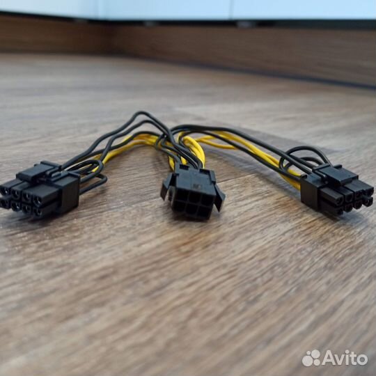 Переходник для видеокарты с 6pin на 2x8pin