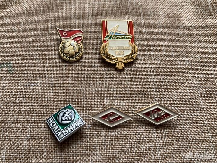 Значки ссср. Спартак, Локомотив