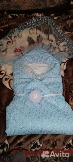 Конверт на выписку для мальчика весна осень