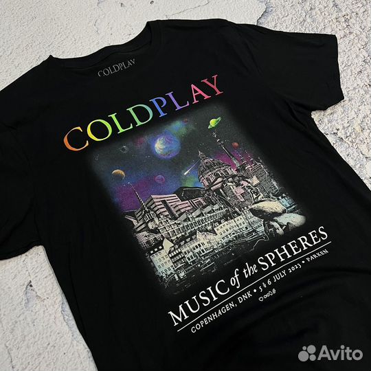 Coldplay футболка мерч оригинал 2023