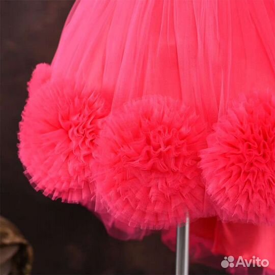 Пышное нарядное платье для девочки 122,128,134,140