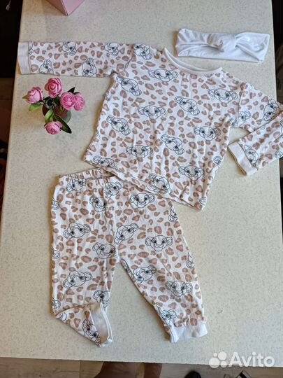 Пакет вещей для девочки 80-86см