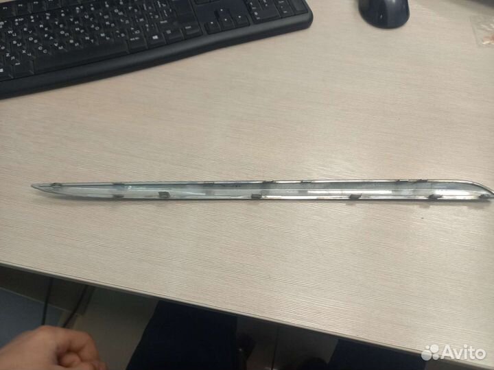 Хром бампера задний правый Mercedes S-217C217