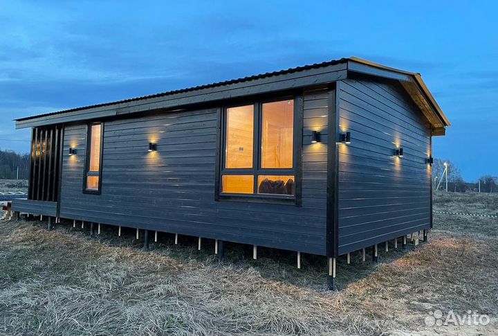 Модульный дом в стиле Барнхаус