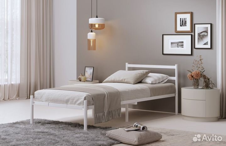 Кровать разборная металлическая Мета 04.000.9016-0