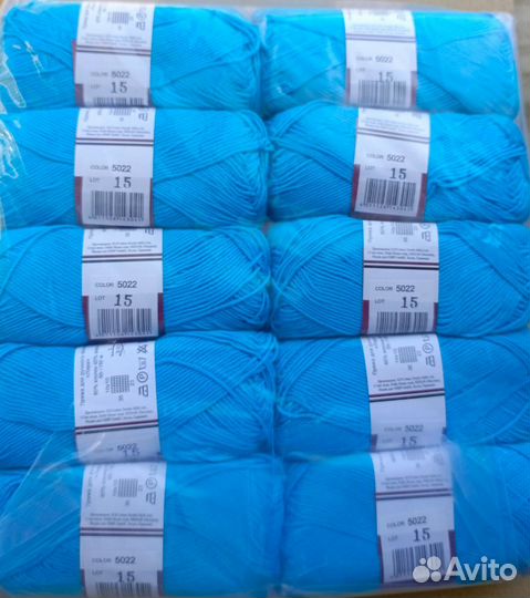 Пряжа д/ручного вязания Lira (Vita Cotton) Индия