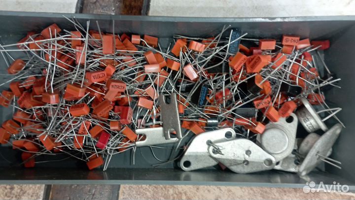 Радиодетали СССР конденсаторы реле